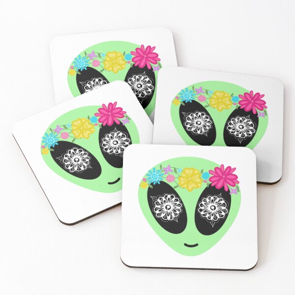 Item preview, flower power alien designed and sold by DanaScully0709.