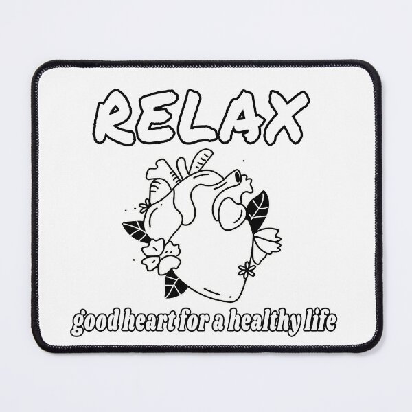 Item preview, relax big heart for a healthy life designed and sold by Tiziza.