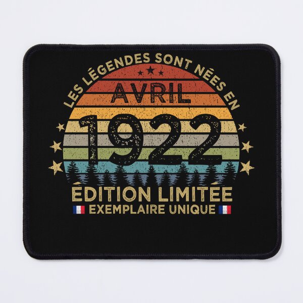 Item preview, Anniversaire 100 Ans Les Legendes Sont Nees en Avril 1922 designed and sold by cssdru.