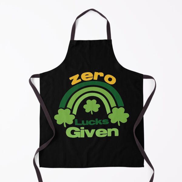 Item preview, Zero Lucks Given, Saint Patricks Rainbow Mug,Funny fourleaf clover T-shirt and Pin button designed and sold by Eddyed.