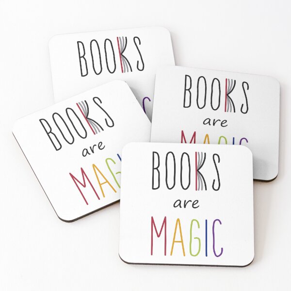 Item preview, Books are magic rainbow designed and sold by CamilaDavison.
