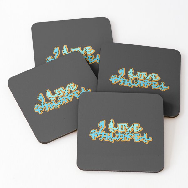 Item preview, I Love Falafel - Urban Modern Blue designed and sold by Chubuter.