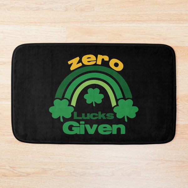 Item preview, Zero Lucks Given, Saint Patricks Rainbow Mug,Funny fourleaf clover T-shirt and Pin button designed and sold by Eddyed.