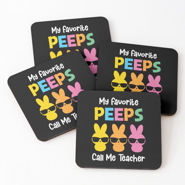 Item preview, my favorite peeps call me teacher designed and sold by Stella Clue.