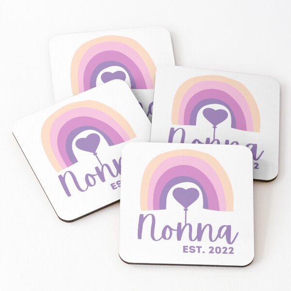 Item preview, Nonna Est 2022 | Nonna Rainbow | Nonna Balloon Shirt designed and sold by Presto Prints Design.