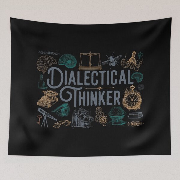 Item preview, Dialectical Thinking prompt vintage design designed and sold by Orianah.