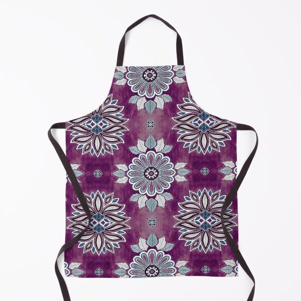 Item preview, Moroccan Floral - amethyst designed and sold by jenuinedesigns.