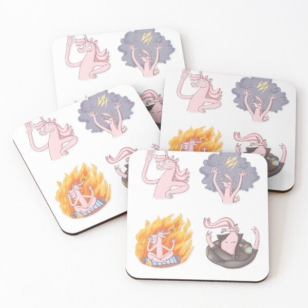 Item preview,  Unicorn Fart Yoga,Funny  unicorn sticker pack Gift  to your loved ones designed and sold by MDji-shop.