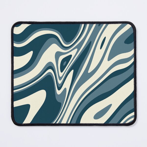 Item preview, Blue Abstract Retro Pattern designed and sold by ind3finite.