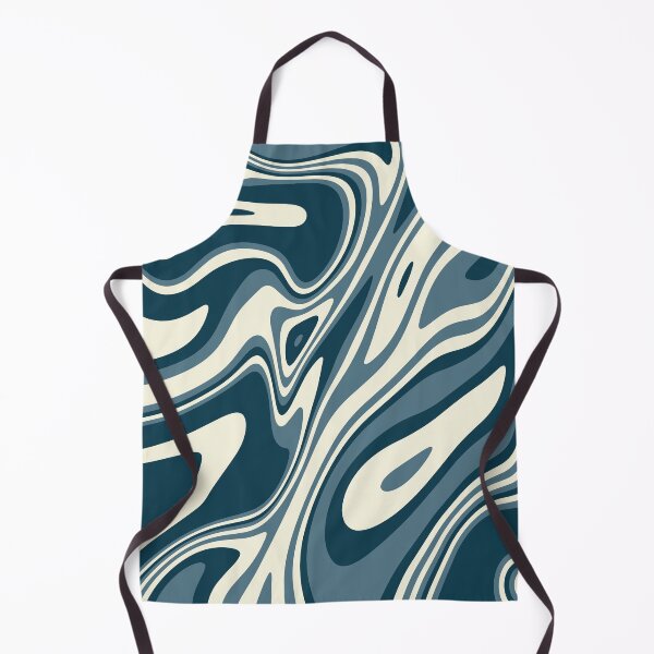 Item preview, Blue Abstract Retro Pattern designed and sold by ind3finite.
