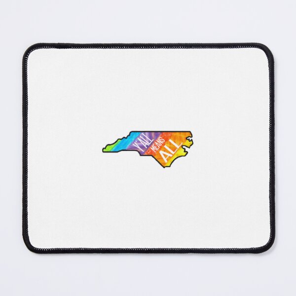Item preview, Y'all Means All - North Carolina Pride Flag LGBT LGBTQ Rights  designed and sold by Rereed.