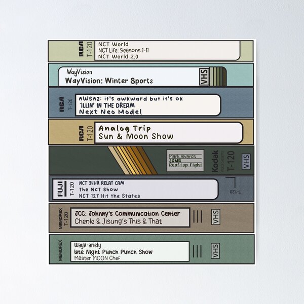 Item preview, NCT Shows/Content VHS Tapes designed and sold by K'Boppin.