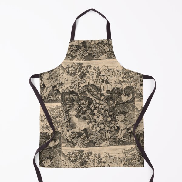 Item preview, Verdure With Animals And Landscapes 1600 Flemish Tapestry Design designed and sold by EarthArtDesigns.