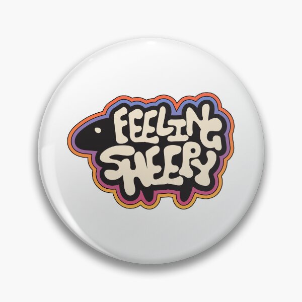 Item preview, FEELING SHEEPY, FUNNY SHEEP, RAINBOW SHEEP designed and sold by KimoStudio.