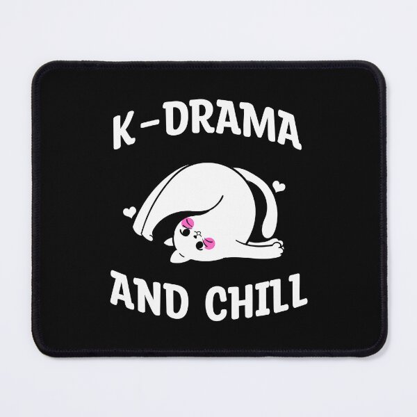 Item preview, KDrama And Chill - kdramas and chill - kdrama quote designed and sold by MOONINSPIRATION.