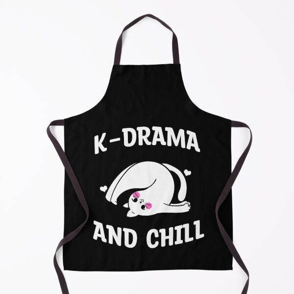 Item preview, KDrama And Chill - kdramas and chill - kdrama quote designed and sold by MOONINSPIRATION.