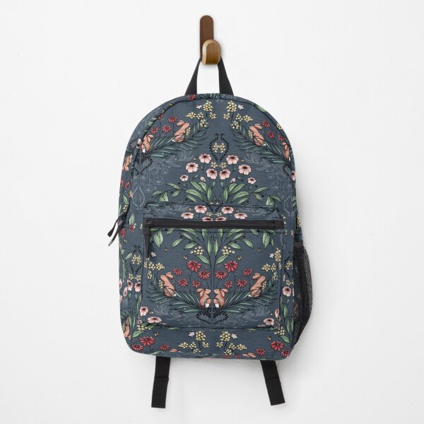 Item preview, Wildwood Damask - slate blue designed and sold by jenuinedesigns.