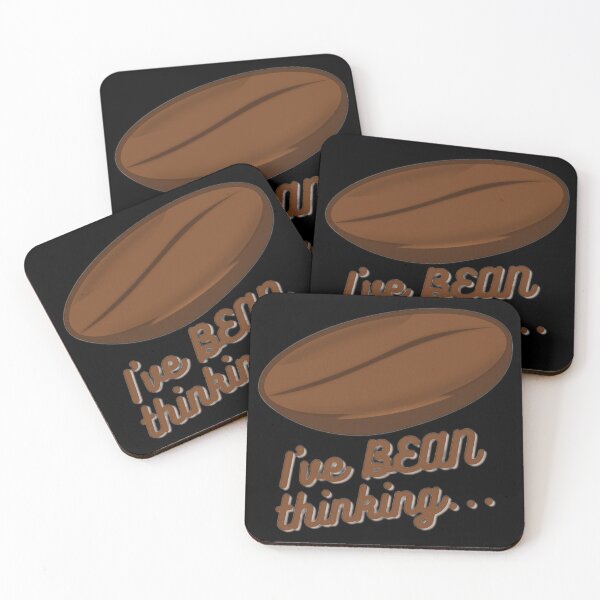 Item preview, I've BEAN Thinking... - Coffee Meme designed and sold by zachosz.