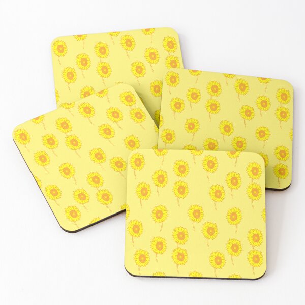 Item preview, Sunflower Pattern - Yellow Background 1 designed and sold by wagnerps.