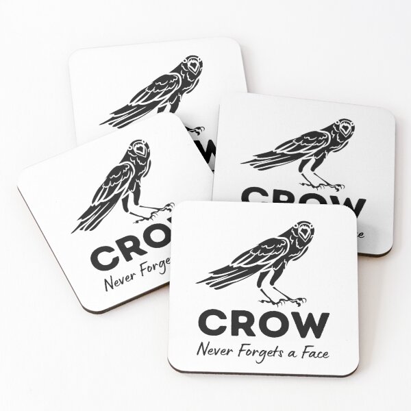 Item preview, Crow Never Forgets A Face | Crow Shirt | Crow Gift designed and sold by Presto Prints Design.