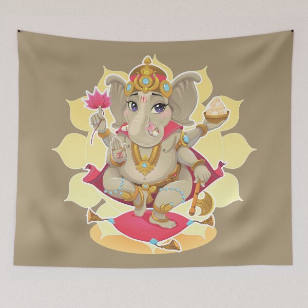 Item preview, Cute Ganesh designed and sold by nikithaprashd.