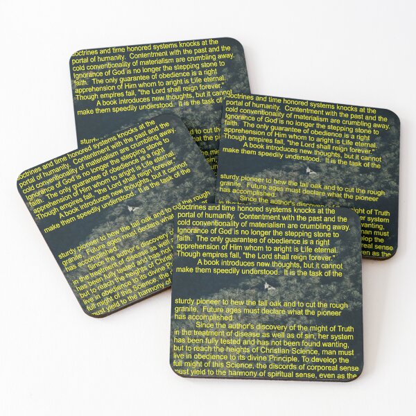 Item preview, Science and Health Preface Art designed and sold by Alicefish.