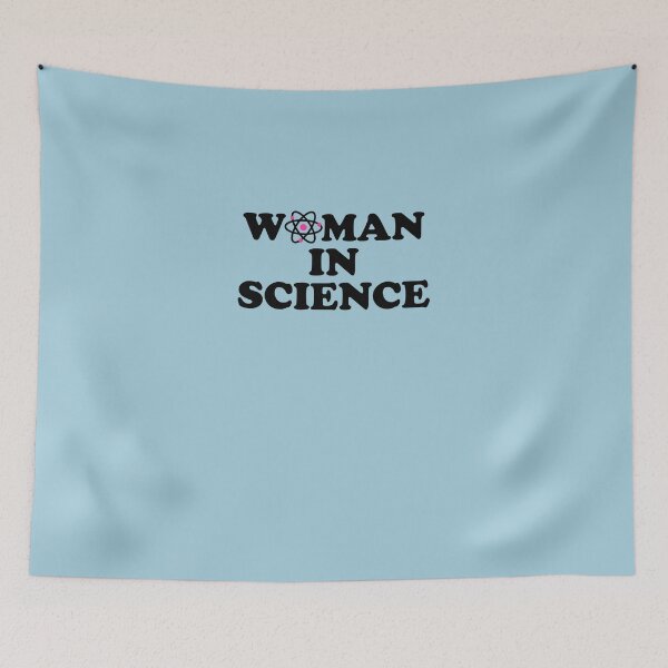 Item preview, WOMAN IN SCIENCE Sticker designed and sold by BurcuCakir.
