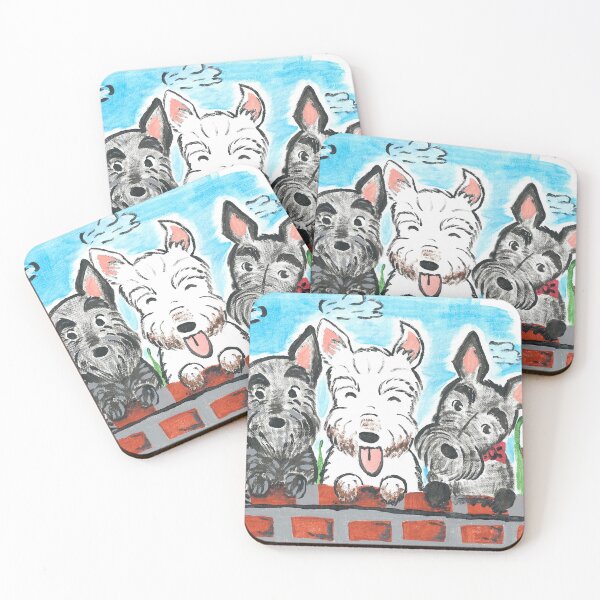 Item preview, Scottie Trio designed and sold by GingeryArtistry.