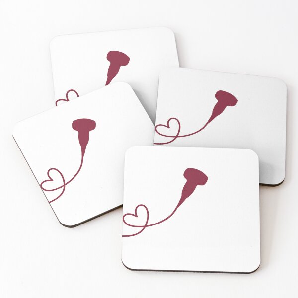 Item preview, Ultrasound /Sonographer probe heart loop designed and sold by designbyliz.