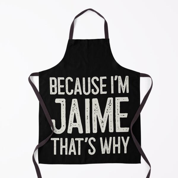 Item preview, Because I’m Jaime That’s Why Funny Personalized Name designed and sold by MariosNydras.