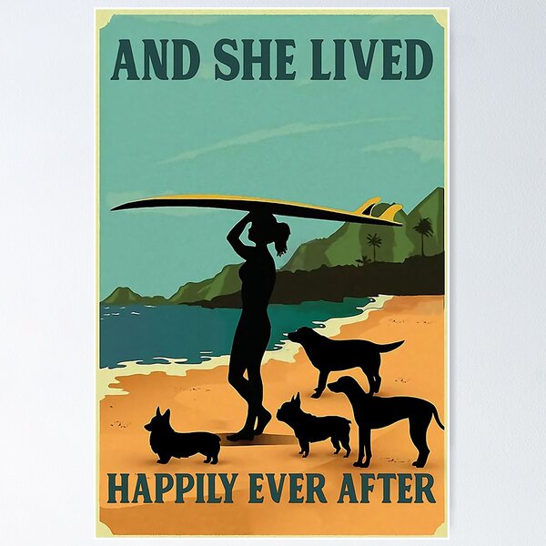 Item preview, Surfing And She lived Happily Ever After designed and sold by ovarevekka97.