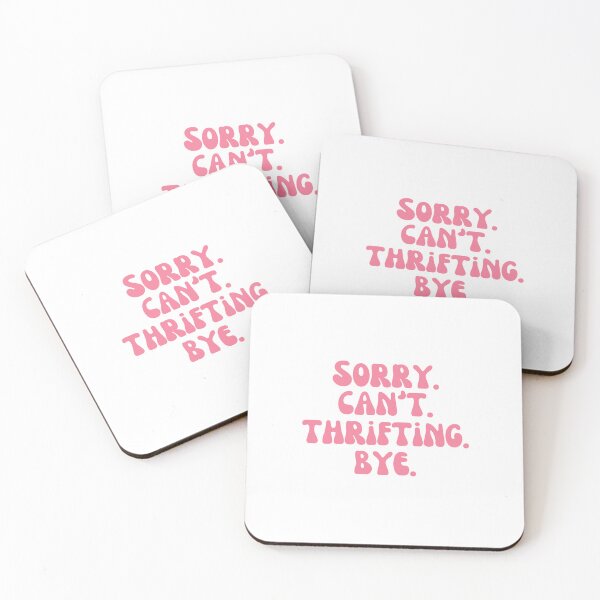 Item preview, Funny Thrifting For Men And Women, Pink designed and sold by brookemiller801.