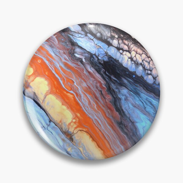 Item preview, Conscious Curiosity - Acrylic Pour designed and sold by HandmadeHill.