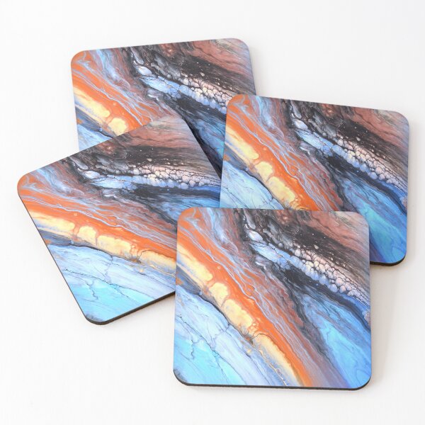 Item preview, Conscious Curiosity - Acrylic Pour designed and sold by HandmadeHill.