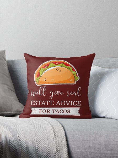 Item preview,  Will give real estate advice for tacos. designed and sold by Umiska.