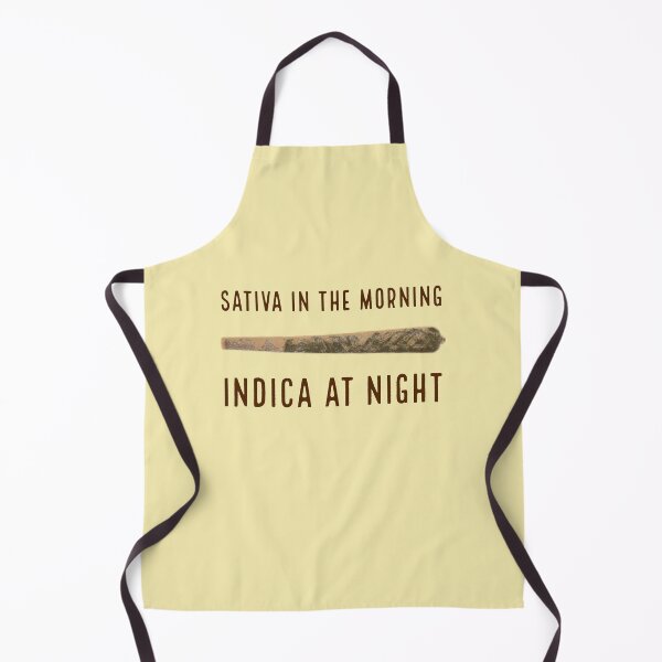 Item preview, Sativa in the Morning Indica at Night Joint Weed/Cannabis/Pot/Marijuana Joint for 420 Smokers and Stoners designed and sold by SteamParliament.