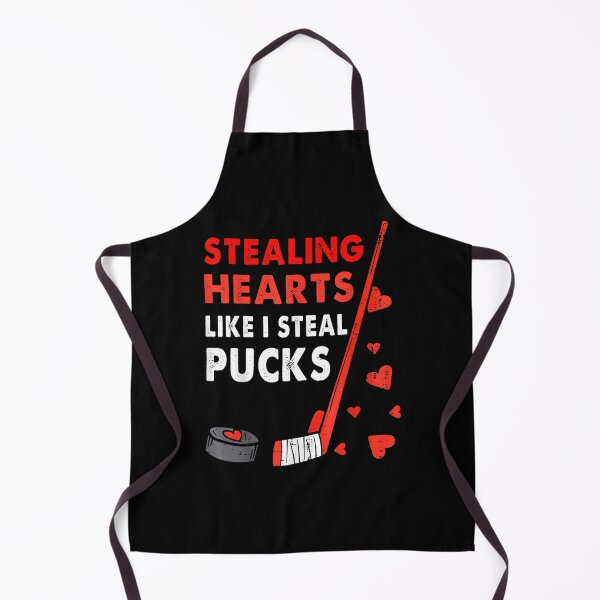 Item preview, Stealing Hearts Like I Steal Pucks Valentines Day Ice Hockey designed and sold by wendyy88.