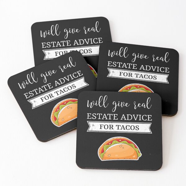 Item preview, Will give real estate advice for tacos. designed and sold by Umiska.