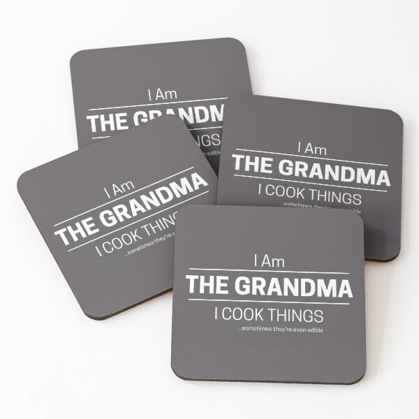 Item preview, Funny Grandmother Cooks Quote Saying, I Am The Grandma, I Cook Things, White Text designed and sold by hjsmith.