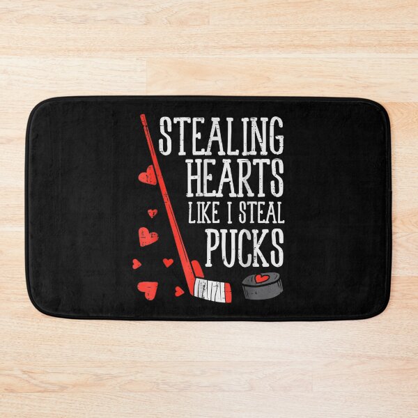 Item preview, Stealing Hearts Like I Steal Pucks Hockey Valentines Day  designed and sold by wendyy88.