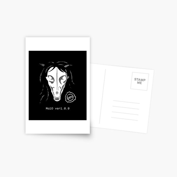 SCP 1471 Postcard for Sale by Jesus Loves Ponies