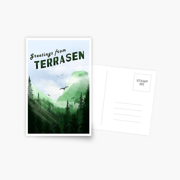 Item preview, Greetings from Terrasen designed and sold by baileb13.