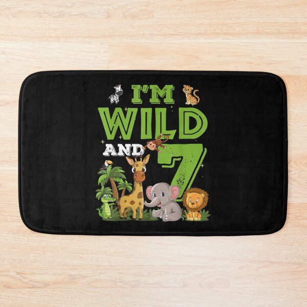 Item preview, I'm Wild And Seven 7 Birthday 7 Year Old Birthday  designed and sold by wendyy88.