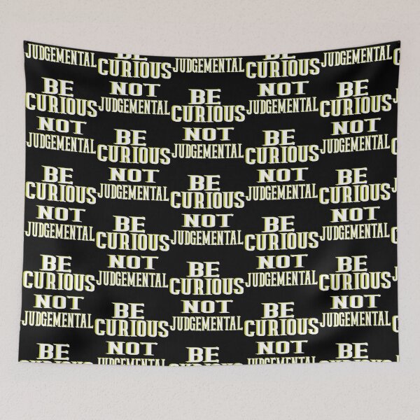 Item preview, Be Curious Not Judgemental Football Series Lover     designed and sold by BellaTshirtBout.