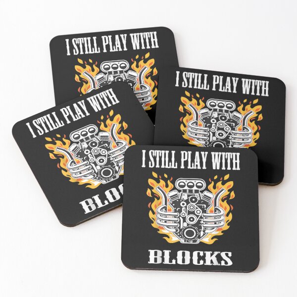 Item preview, Funny Car Mechanic Repair Design I Still Play With Blocks  designed and sold by aprilsav.