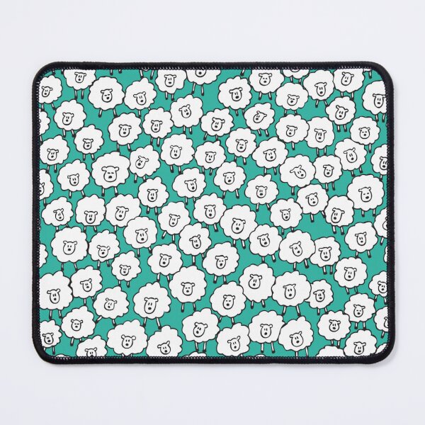 Item preview, Sheep Stack - aquamarine designed and sold by jenuinedesigns.