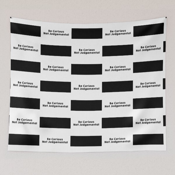 Item preview, Be Curious Not Judgemental Mouse Pad   designed and sold by BellaTshirtBout.