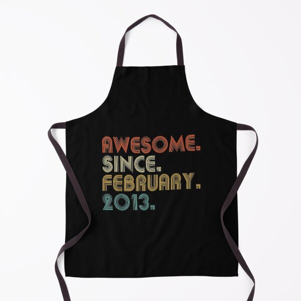 Item preview, 9 Years Old Awesome Since February 2013 9th Birthday Gifts designed and sold by aprilsav.