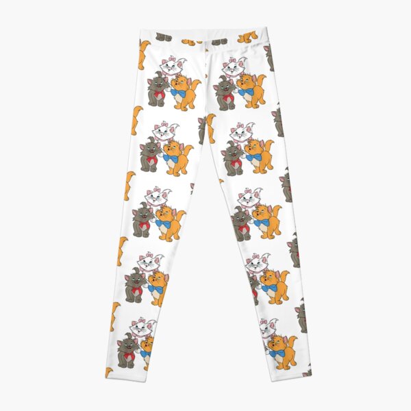 Disney Parks Disney Cats Leggings XL NWT Gray Marie Duchess Cheshire Mochi