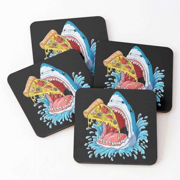 Item preview, Pizza Eating Shark Kids Boys Food Lovers Jawsome  designed and sold by aprilsav.